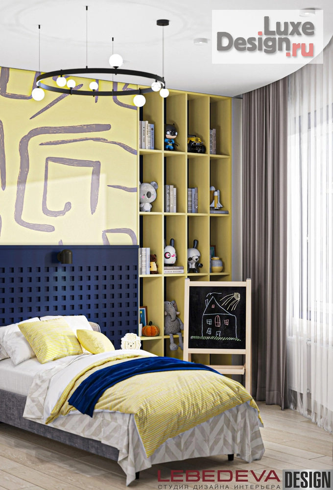 Дизайн интерьера детской "ДЕТСКАЯ КОМНАТА" (фото 7)