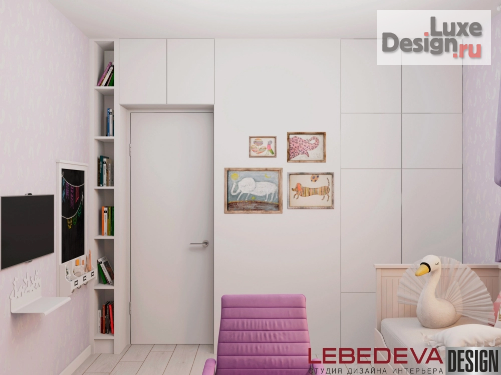 Дизайн интерьера двухкомнатной квартиры "КВАРТИРА 53 М.КВ. ГОРОД МОСКВА" (фото 26)