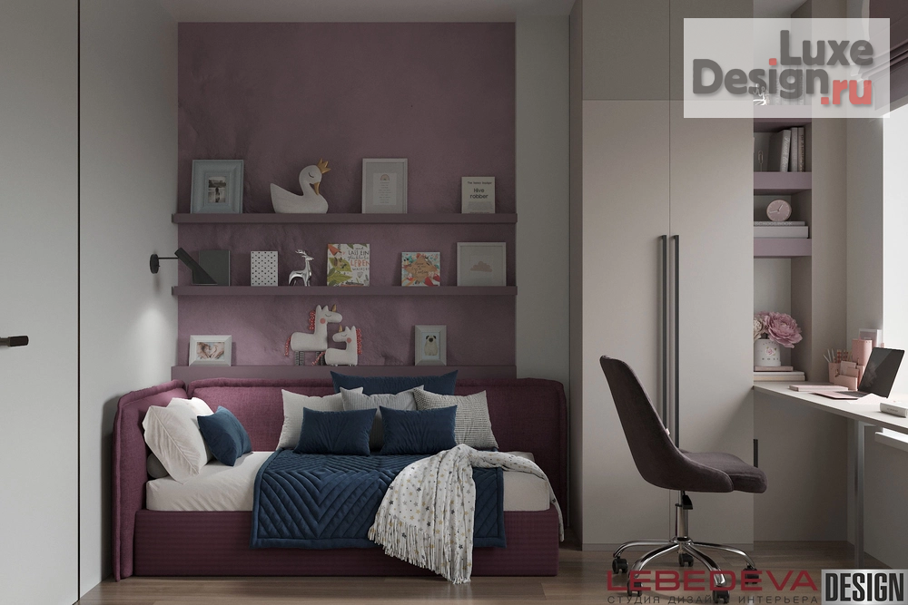 Дизайн интерьера четырехкомнатной квартиры "КВАРТИРА 85 М.КВ. ГОРОД МОСКВА" (фото 30)