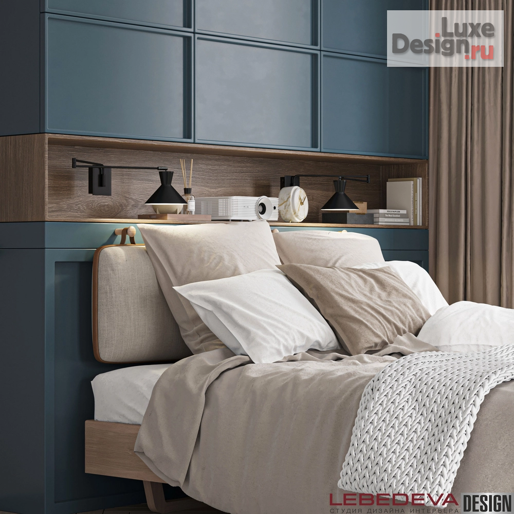 Дизайн интерьера трехкомнатной квартиры "КВАРТИРА В ПОДМОСКОВЬЕ 62 М.КВ." (фото 31)