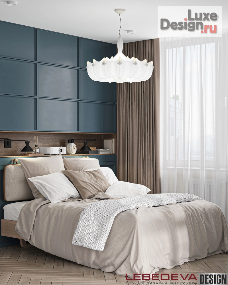 Дизайн интерьера трехкомнатной квартиры "КВАРТИРА В ПОДМОСКОВЬЕ 62 М.КВ." (фото 32)