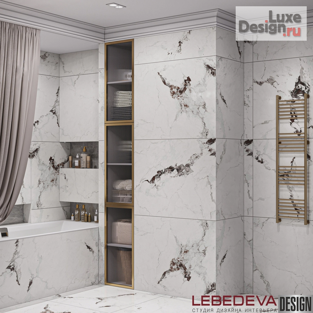 Дизайн интерьера трехкомнатной квартиры "КВАРТИРА 87  М.КВ. " (фото 37)