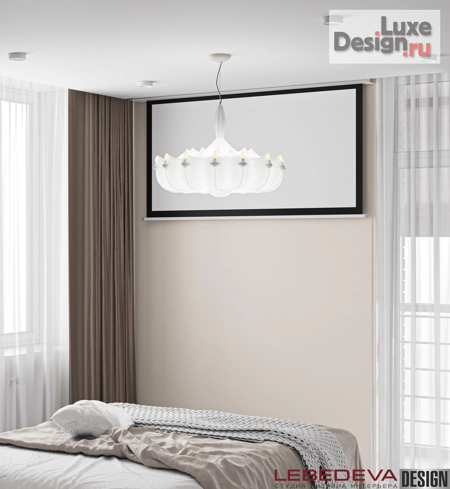 Дизайн интерьера трехкомнатной квартиры "КВАРТИРА В ПОДМОСКОВЬЕ 62 М.КВ." (фото 36)