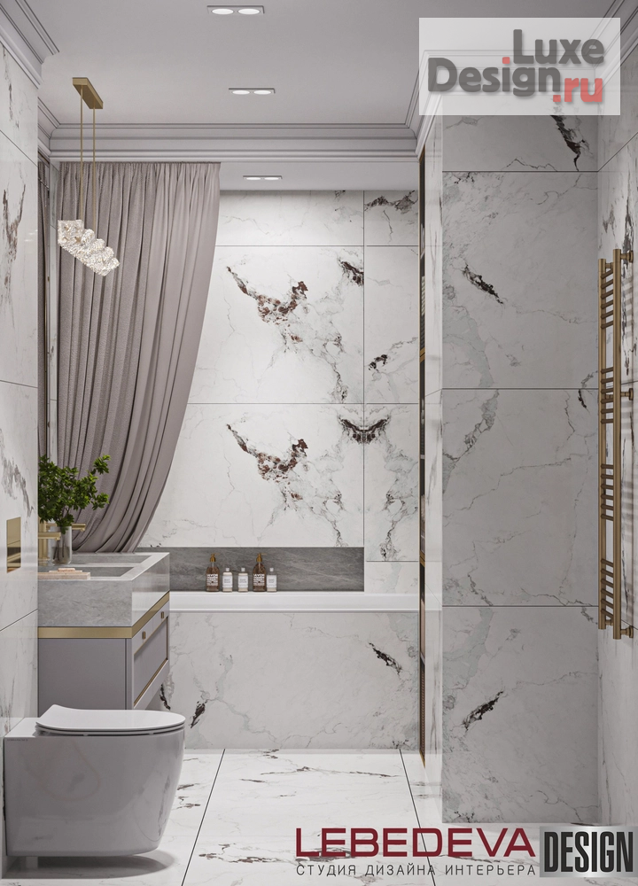 Дизайн интерьера трехкомнатной квартиры "КВАРТИРА 87  М.КВ. " (фото 38)