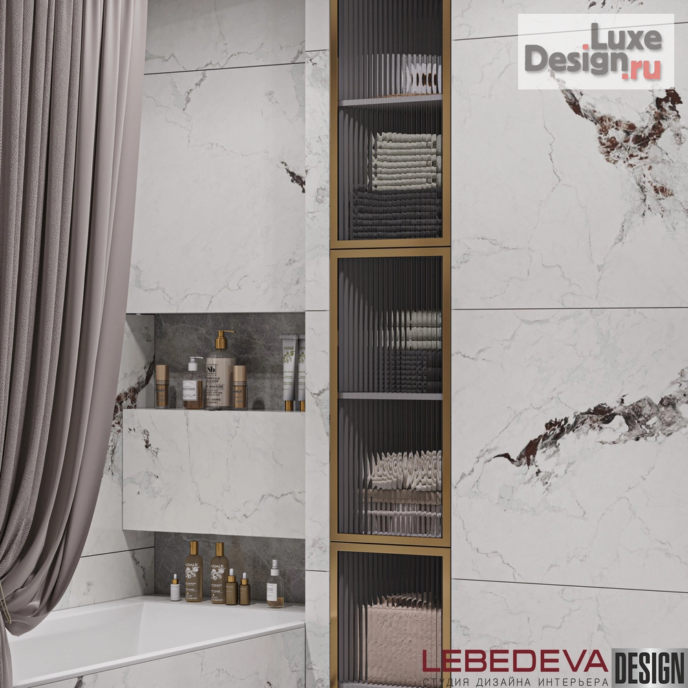 Дизайн интерьера трехкомнатной квартиры "КВАРТИРА 87  М.КВ. " (фото 40)