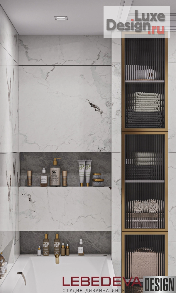 Дизайн интерьера трехкомнатной квартиры "КВАРТИРА 87  М.КВ. " (фото 41)