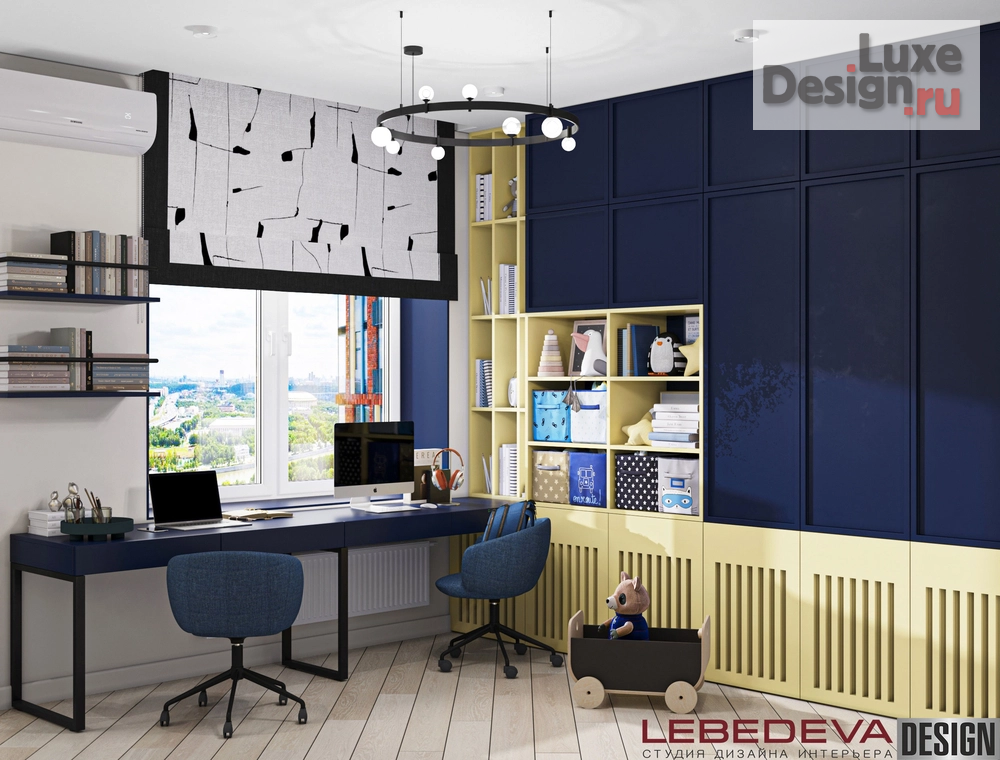 Дизайн интерьера детской "ДЕТСКАЯ КОМНАТА" (фото 2)