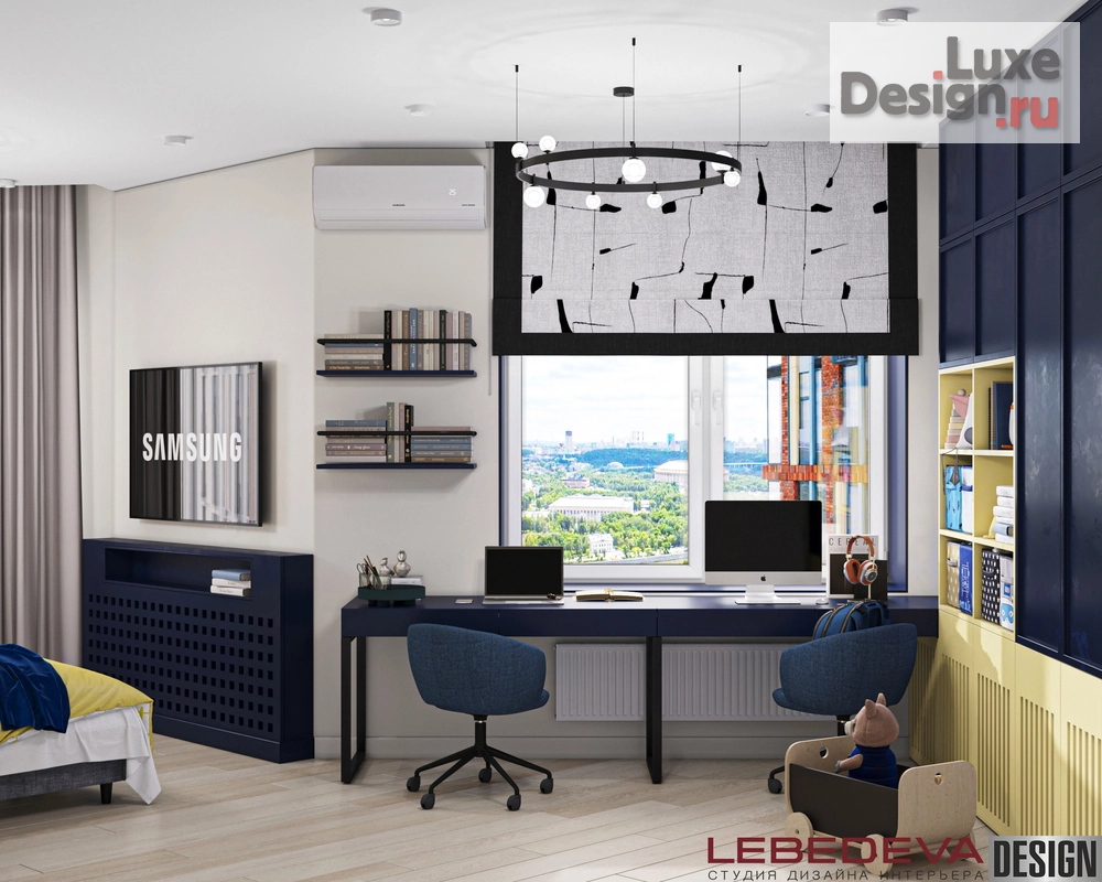 Дизайн интерьера детской "ДЕТСКАЯ КОМНАТА" (фото 8)