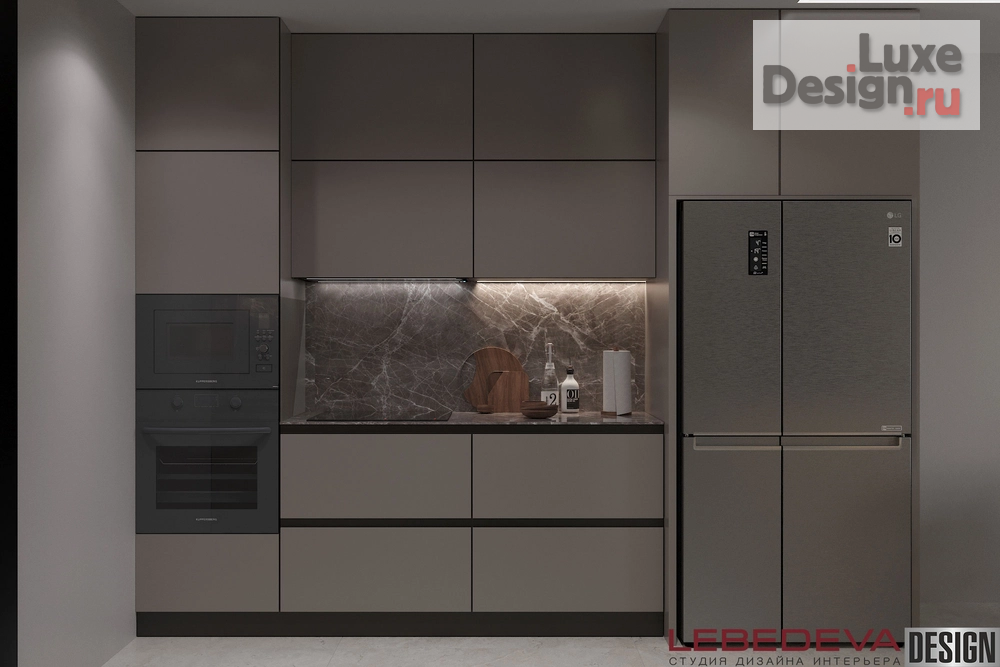 Дизайн интерьера четырехкомнатной квартиры "КВАРТИРА 85 М.КВ. ГОРОД МОСКВА" (фото 6)