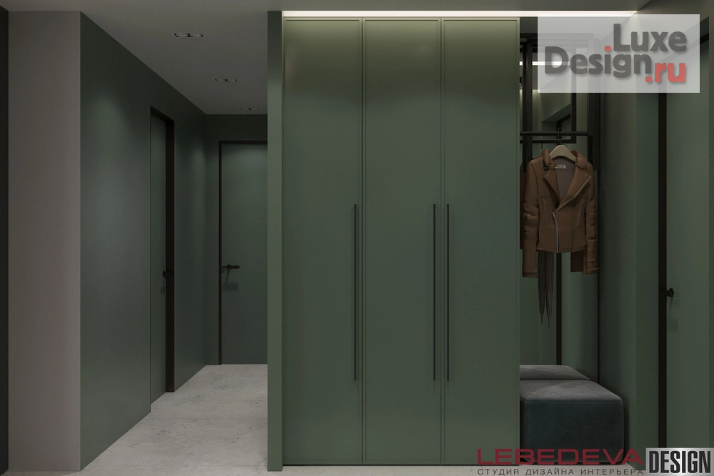 Дизайн интерьера четырехкомнатной квартиры "КВАРТИРА 85 М.КВ. ГОРОД МОСКВА" (фото 9)