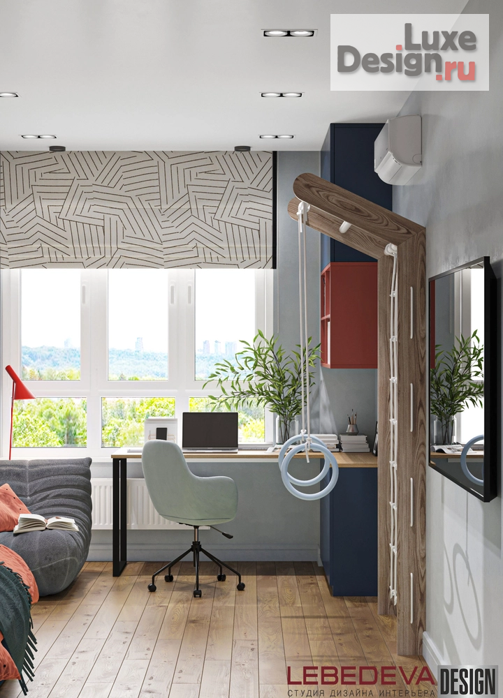 Дизайн интерьера трехкомнатной квартиры "КВАРТИРА В ПОДМОСКОВЬЕ  67 М.КВ." (фото 31)