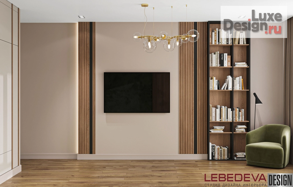 Дизайн интерьера трехкомнатной квартиры "КВАРТИРА В ПОДМОСКОВЬЕ  67 М.КВ." (фото 38)