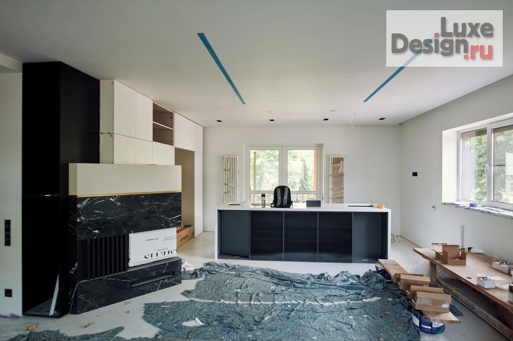 Дизайн интерьера коттеджа "Реконструкция интерьеров и капитальный ремонт дома. 350 м.кв." (фото 45)