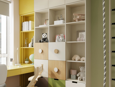 Дизайн интерьера детской в Москве "Детская для двух мальчиков"