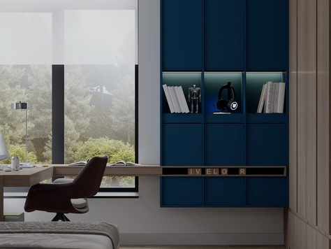 Дизайн интерьера коттеджа в Москве "CJ"