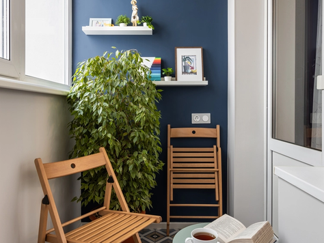 Дизайн интерьера лоджий в Москве "Небо рядом"