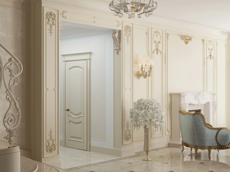 Дизайн интерьера в Москве "Дизайн интерьера дома на Южном побережье Крыма"