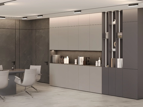 Дизайн интерьера кабинета руководителя в Москве "Кабинет  руководителя и комната переговоров"