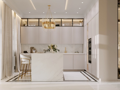 Дизайн интерьера в Москве "Таунхаус 216 м2 в КП Британика"