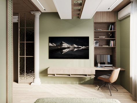 Дизайн интерьера спальни в Москве "спальня. Я дома"