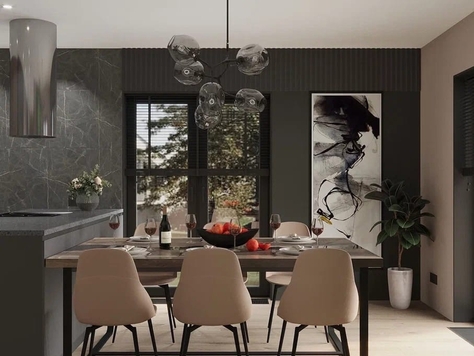 Дизайн интерьера от дизайнера Студия интерьерного дизайна Dktom