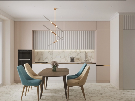 Дизайн интерьера в Москве "Квартира в ЖК Доминион"