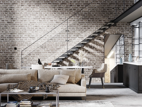 Дизайн интерьера в Москве "Дизайн в стиле лофт"