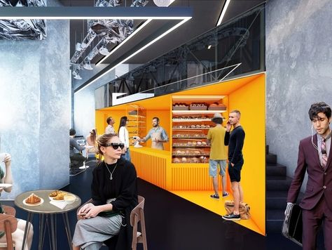 Дизайн интерьера кафе в Москве "Интерьер кафе-кондитерской"