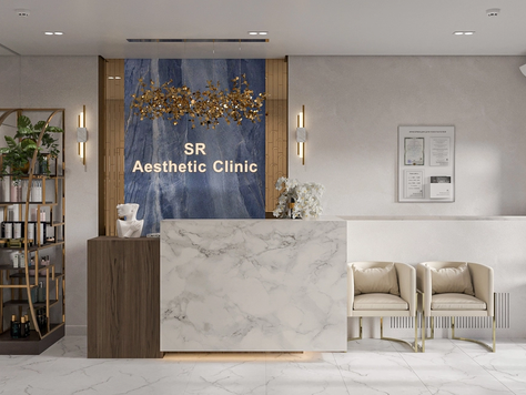 Дизайн интерьера салона красоты в Москве "Интерьер клиники косметологии Secret Renew"