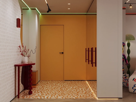 Дизайн интерьера квартиры-студии в Москве "Квартира в Нью-Йорке"