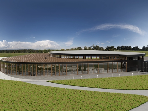 Дизайн интерьера ресторана в Москве "Кейтеринг площадка "