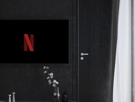 Дизайн интерьера коттеджа в Москве "Интерьер рядного бокса в Эстонии - минимализм, тёмные тона и LED-подсветка"