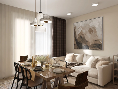 Дизайн интерьера в Москве "Патриаршие"