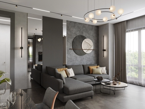 Дизайн интерьера в Москве "AIR HOUSE"