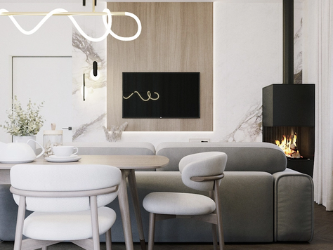 Дизайн интерьера в Москве "Дизайн-проект дома в Новороссийске"