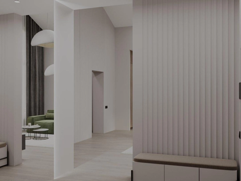 Дизайн интерьера в Москве "Дизайн-проект части дома в Геленджике"