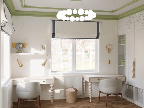 Дизайн интерьера комнаты в Москве "Детская комната «На вырост»"