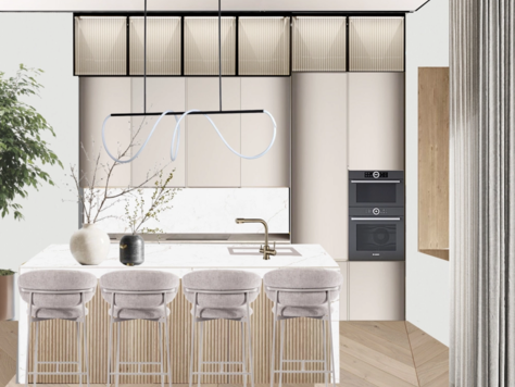 Дизайн интерьера коттеджа в Москве "Проект коттеджа в Riga Family"