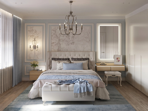 Дизайн интерьера в Москве "Современная неоклассика"