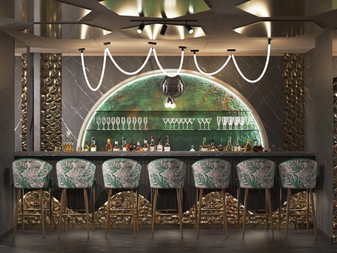 Дизайн интерьера ночного клуба в Москве "Проект караоке-бара"