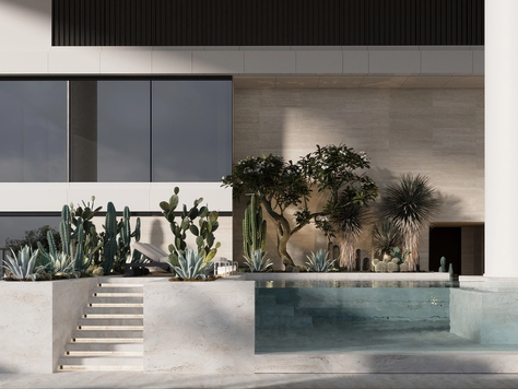 Дизайн ландшафта в Москве "Omniyat One at Palm (Дубай)"