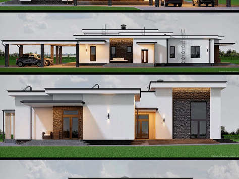 Частная архитектура в Москве "Экстерьер"