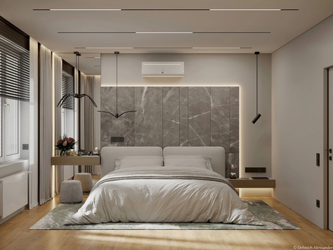 Дизайн интерьера спальни в Москве "Спальня"