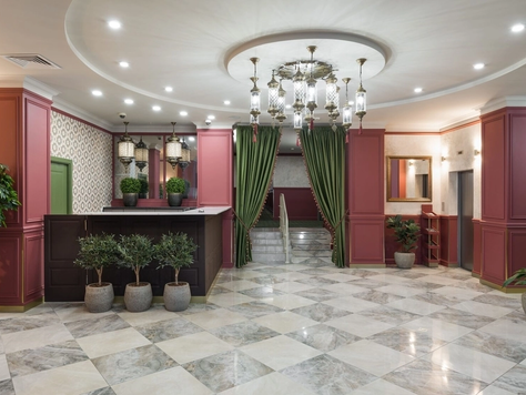 Дизайн интерьера отеля в Москве "Отель "Сулейман палас""
