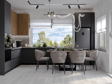 Дизайн интерьера Частного дома в Москве "Дом в Приозерске"