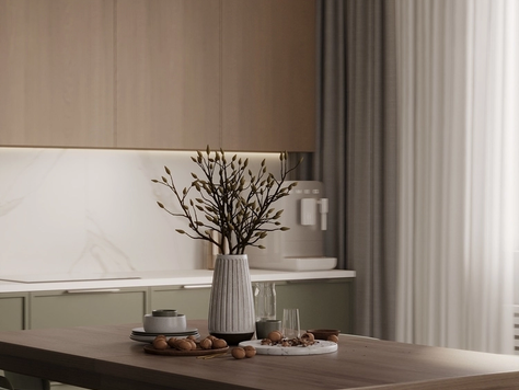 Дизайн интерьера гостиной в Москве "Кухня-гостиная в частном доме"