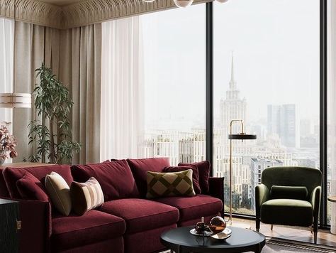 Дизайн интерьера в Москве "Баланс вне времени"