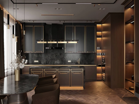 Дизайн интерьера в Москве "ИНТЕРЬЕР В ЖК NAGATINO I-LAND 75 КВ.М"