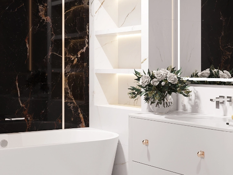 Дизайн интерьера в Москве "Квартира в стиле ар-деко "