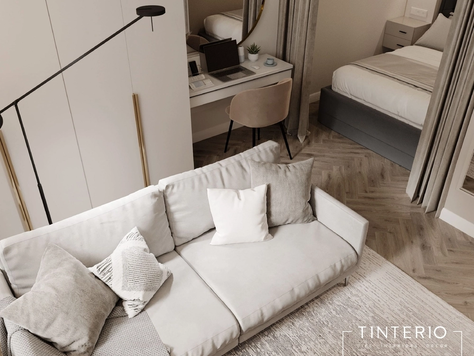 Дизайн интерьера в Москве "Москва, квартира 37.3 кв.м "